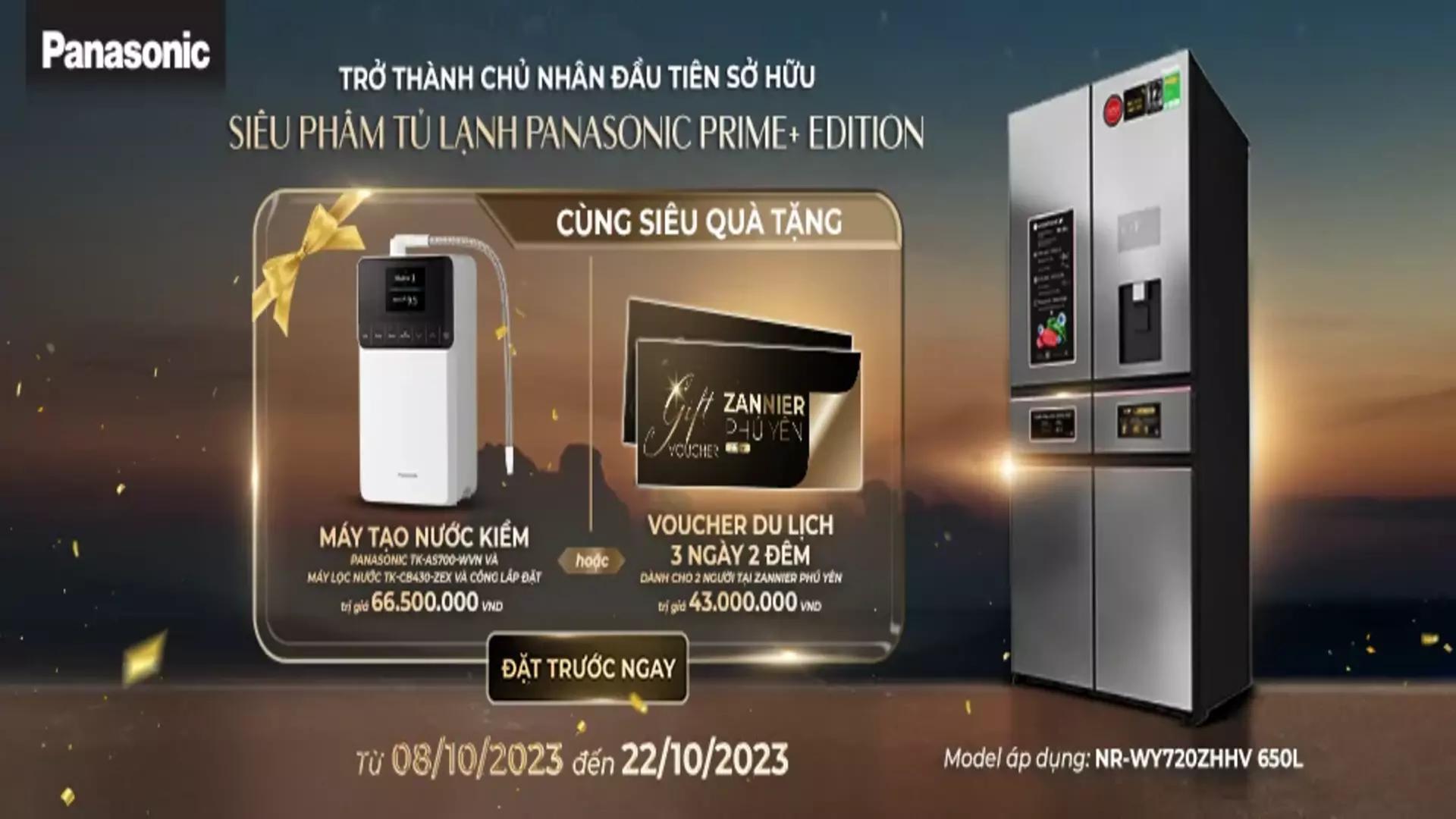 Tủ lạnh Panasonic Prime