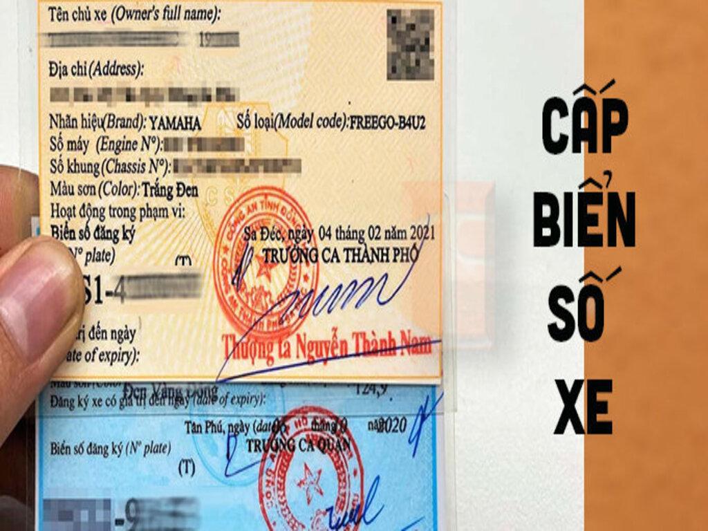 Biển số định danh là gì cách đăng ký lần đầu cho người mới mua xe