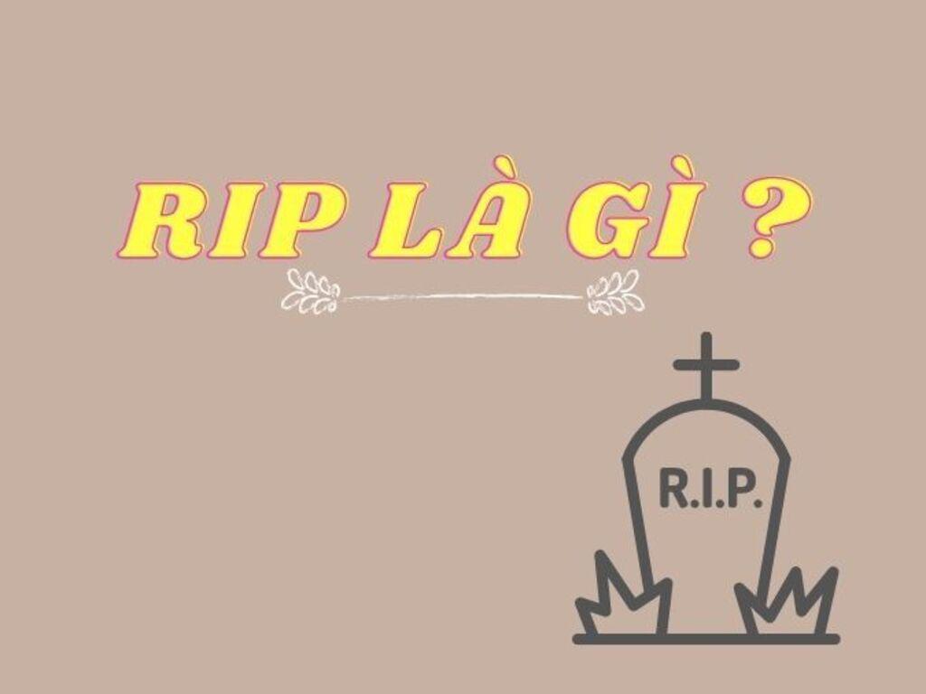 RIP là gì? Cách dùng RIP đúng trong đời sống và mạng xã hội