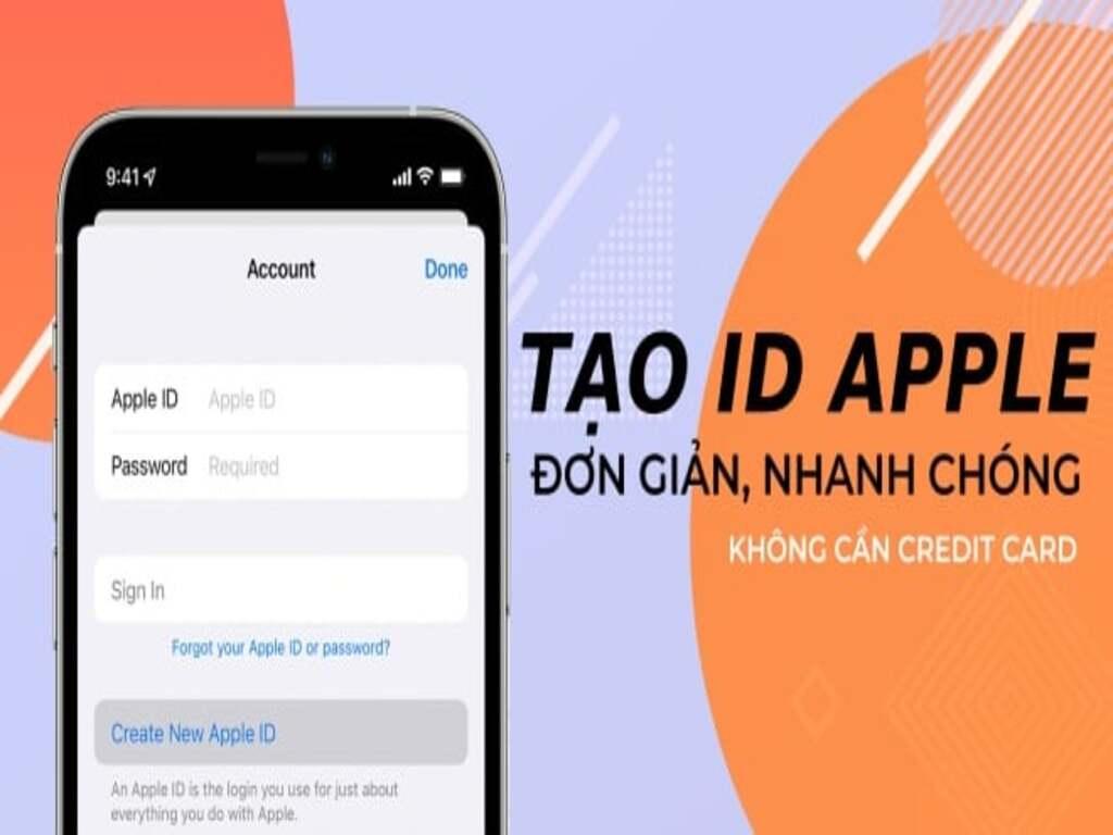 Hướng dẫn chi tiết cách tạo id apple trên web cho người mới dùng iPhone