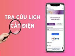 tra cứu lịch cúp điện