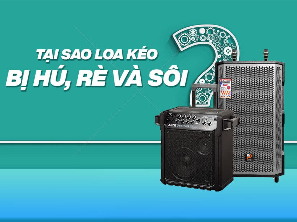 Loa kéo bị rè khó nghe bất ngờ khiến dân nhạc sống "khóc dở mếu dở"