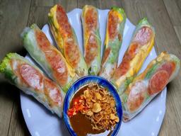 cách làm bò bía mặn