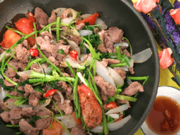 cách làm lưỡi heo xào
