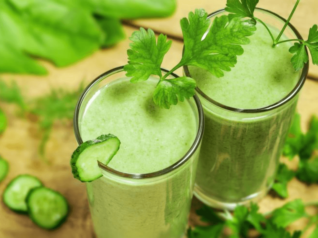 Cách làm nước rau mùi detox cơ thể “cứu tinh” cho người hay nổi mụn nóng trong