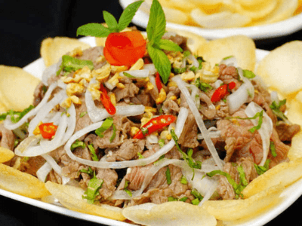 Cách làm bò tái chanh đơn giản mà chất lượng “đỉnh cao nhà hàng 5 sao”