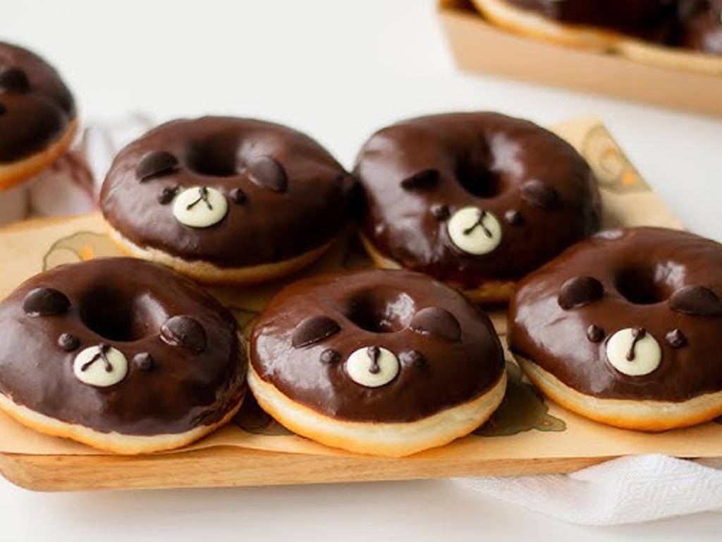 Cách làm donut socola bé yêu không mê "không lấy tiền"