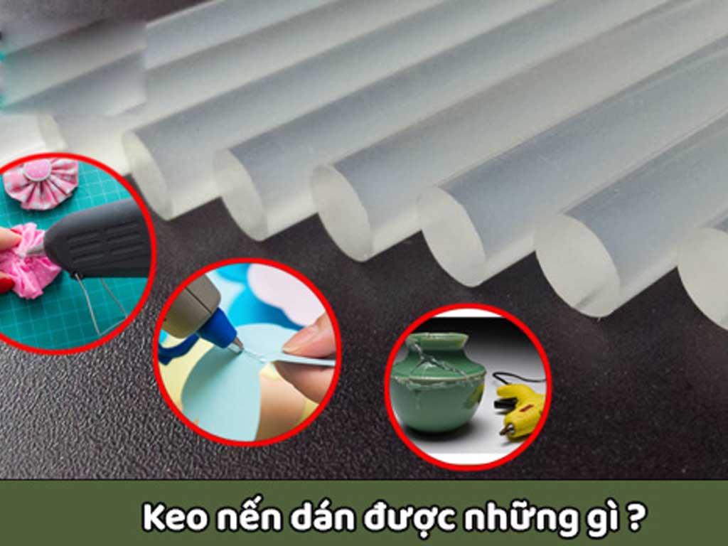 Keo nến dán được những gì? Bật mí 5 thứ dán “chắc như đinh đóng cột”