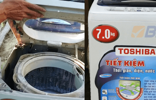 Bảng mã lỗi máy giặt Toshiba inverter