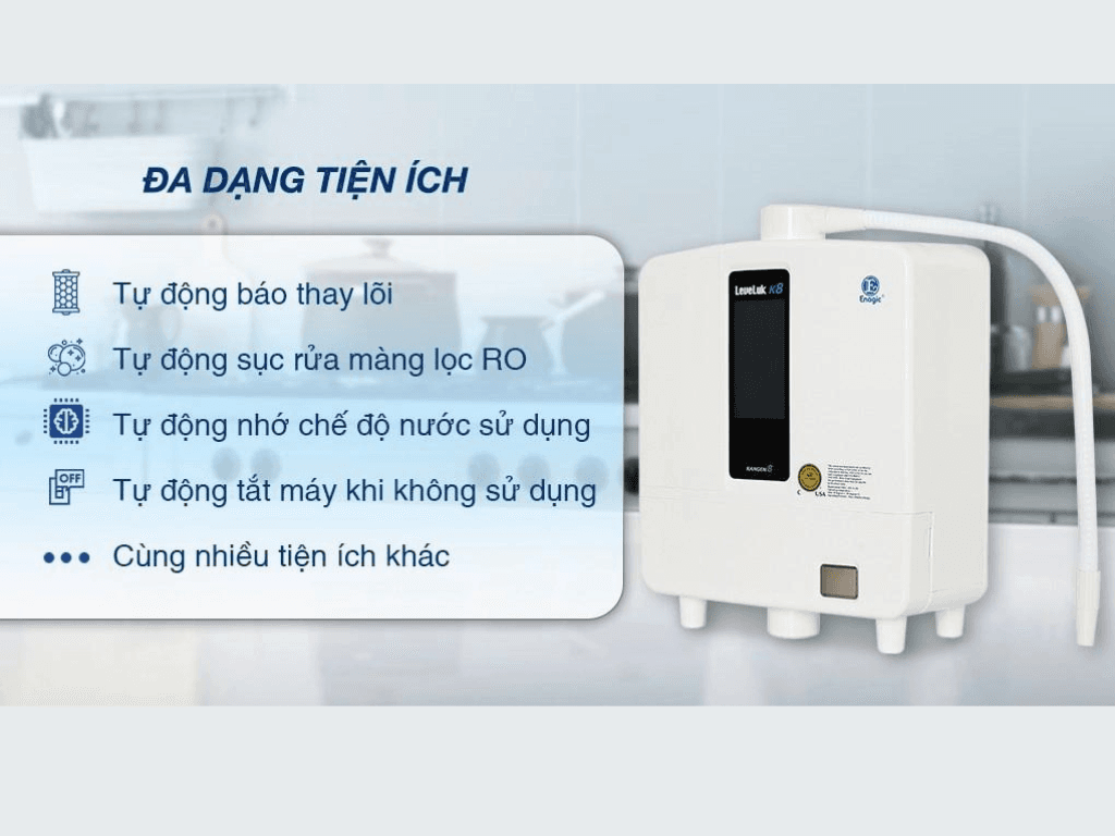 Những lưu ý khi mua máy lọc nước Kangen K8?