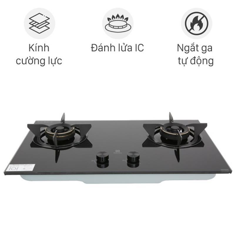 Bếp gas đôi âm kính Electrolux EHG7230BE