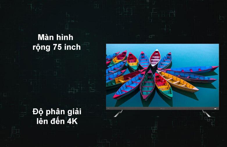Android Tivi 4K Casper 75US8000 75 inch | Điện máy HTech