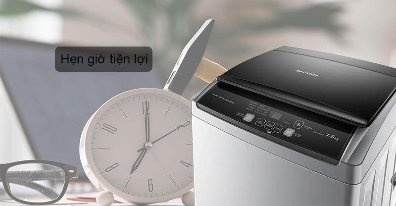 Máy giặt Sharp 7,5Kg ES-Y75HV-S | Điện máy HTech
