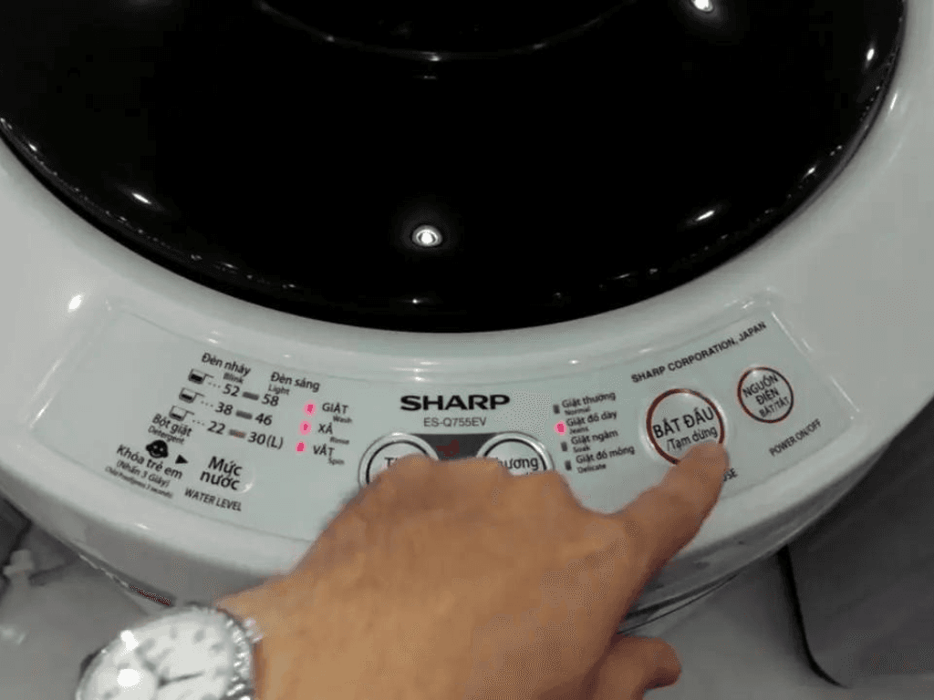 Bạn biết gì về máy giặt Sharp?