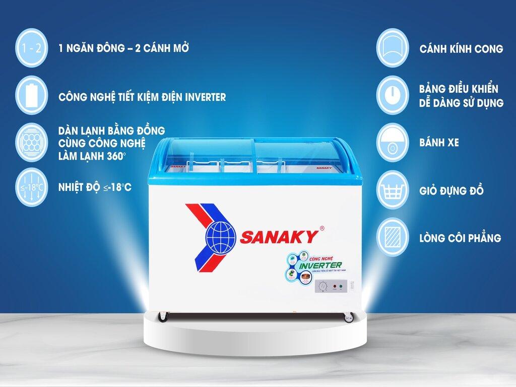 tủ đông Sanaky Inverter