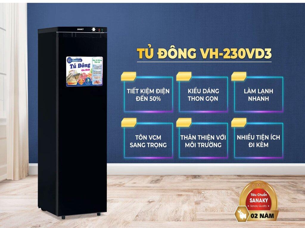 Khám Phá Sự Khác Biệt với Tủ Đông Đứng Sanaky: Thiết Kế Đẳng Cấp và Tiện Ích Đa Dạng