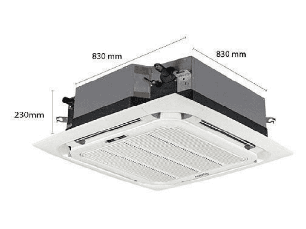 Điều hòa âm trần - kích thước cần biết trước khi mua?