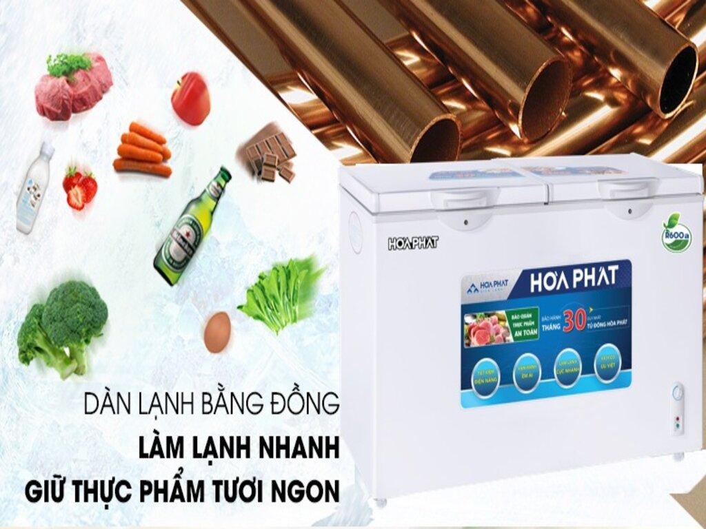 Tủ đông Hòa Phát 400l