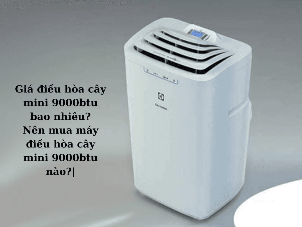 “Giá điều hoà cây mini 9000btu bao nhiêu?” 