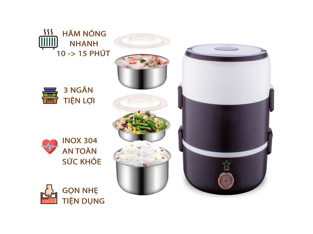 Mua nồi cơm điện 3 ngăn mini giá TỐT, chất lượng cao: Mẹo vàng không thể bỏ lỡ