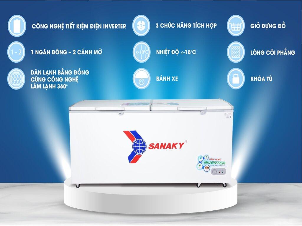 So sánh tủ đông Sanaky và các thương hiệu khác