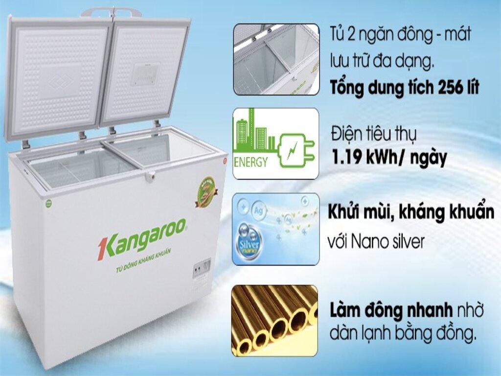 Tủ đông Kangaroo có tốt không ?