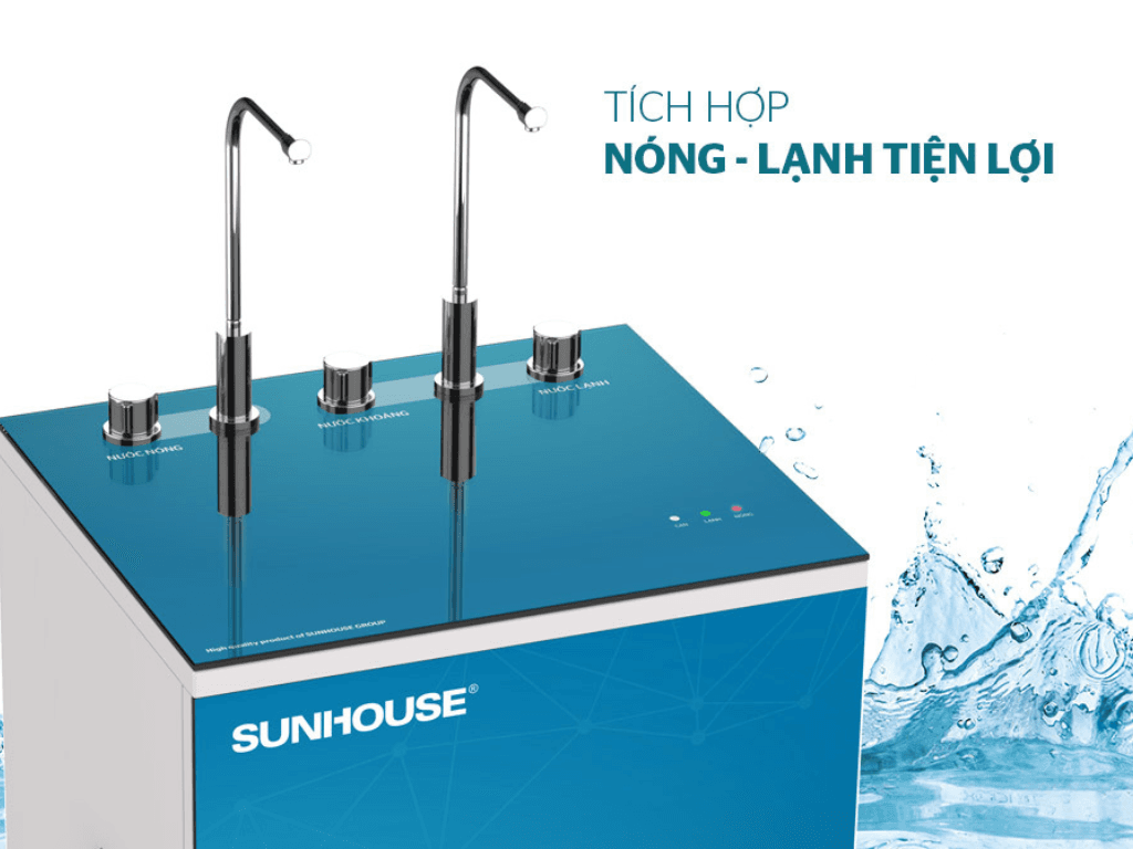 Cách sử dụng máy lọc nước Sunhouse