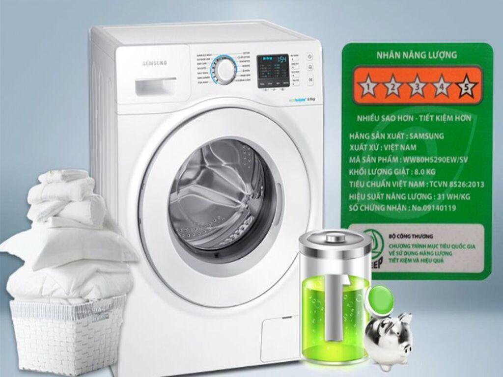 Mỗi tháng máy giặt tốn hết bao nhiêu tiền điện? Những sai lầm khiến máy giặt tốn điện