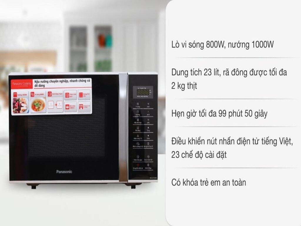 Lò Vi Sóng Panasonic NN-GT35HMYUE: Giải Pháp Tiện Lợi Cho Bếp Nhà Bạn
