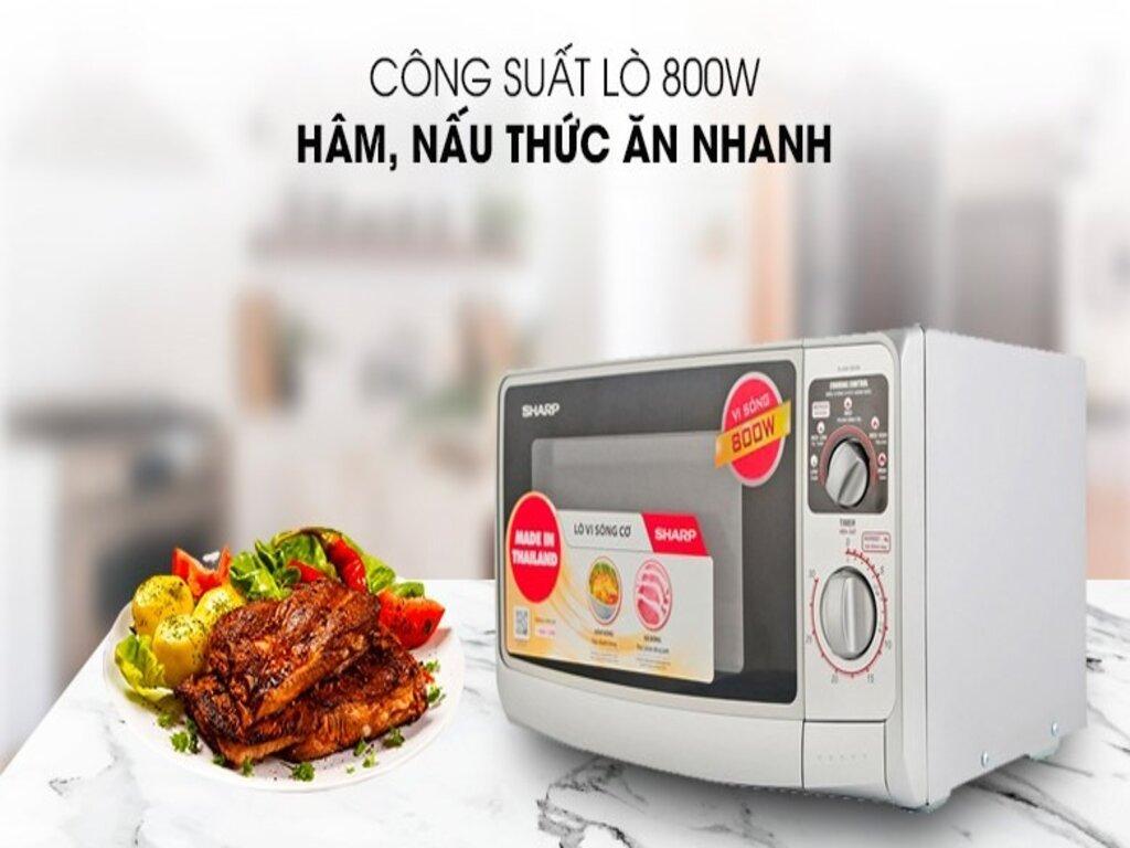 Lò vi sóng Sharp R-20A1(S)VN có tốt không