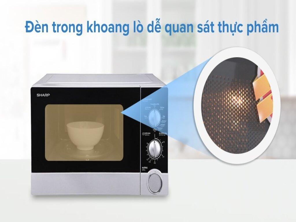 REVIEW Lò Vi Sóng Sharp R-G302VN-S Tiết Kiệm Thời Gian Với Các Món Ăn Chuẩn Đầu Bếp