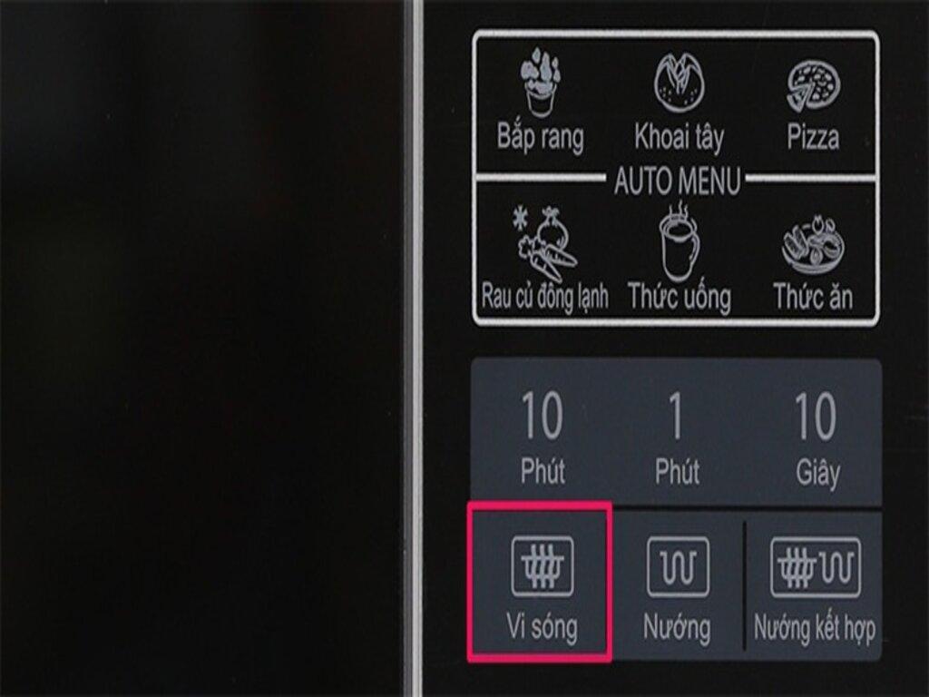 Cách sử dụng lò vi sóng Sharp 