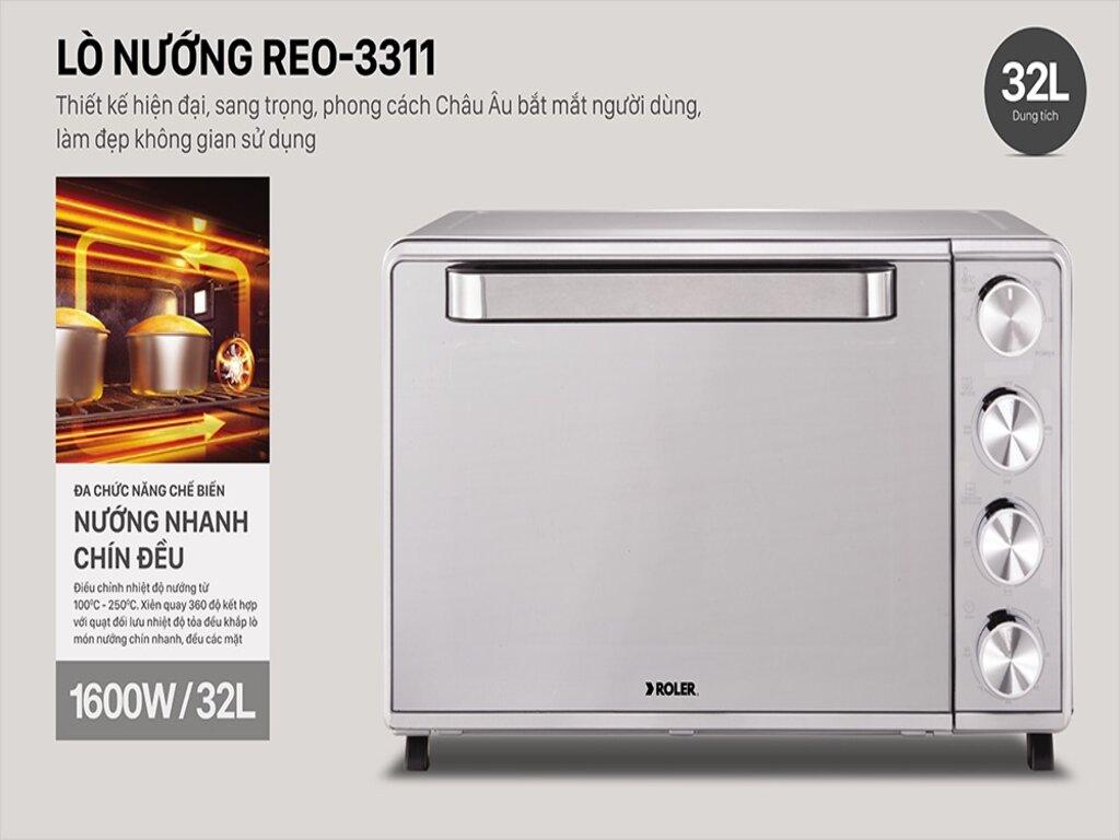 Lò nướng điện Roler Reo-3311 (32L)