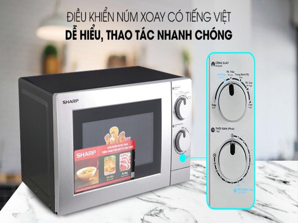 so sánh lò vi sóng sharp và electrolux