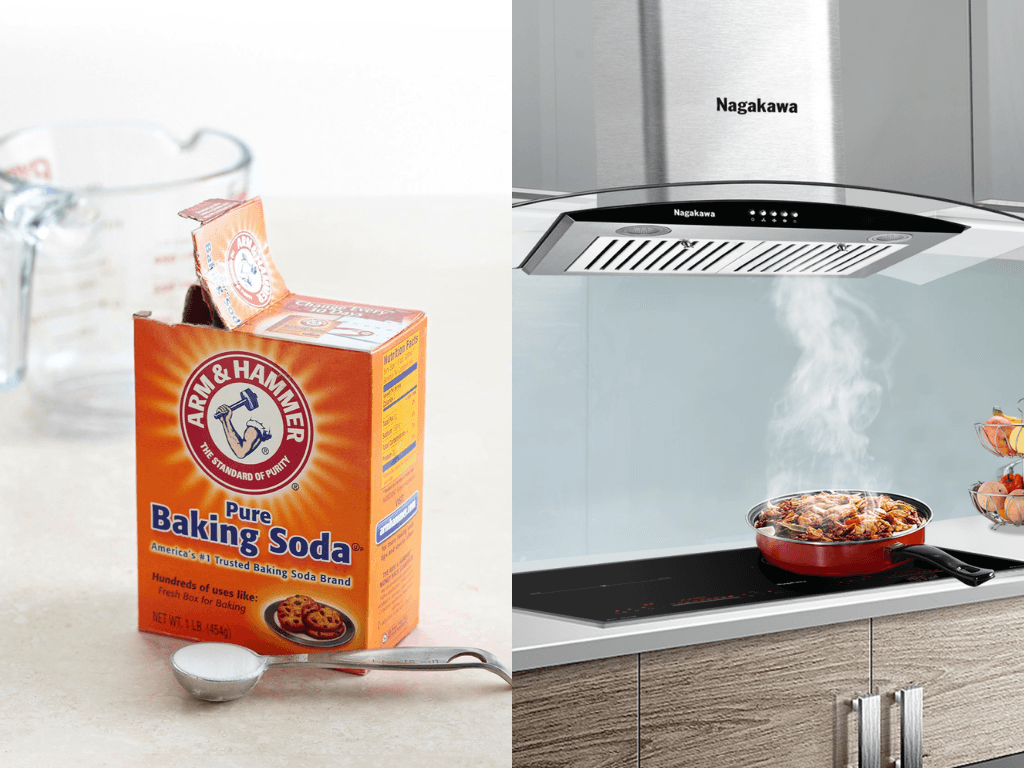 Hướng dẫn cách vệ sinh máy hút mùi nhà bếp bằng baking soda siêu tiện lợi