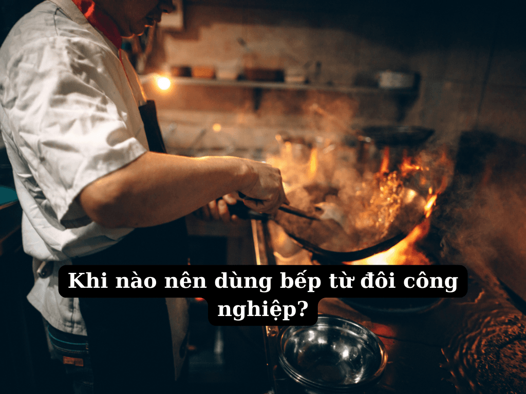 Khi nào nên dùng bếp từ đôi công nghiệp? Giải pháp nấu ăn cho nhà hàng, khách sạn?