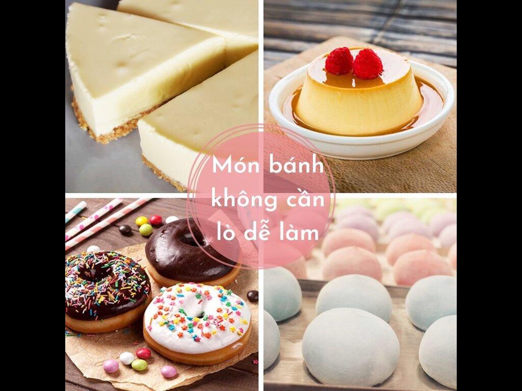 4+ Các loại bánh không cần lò nướng thơm ngon tại nhà chỉ với nồi cơm điện