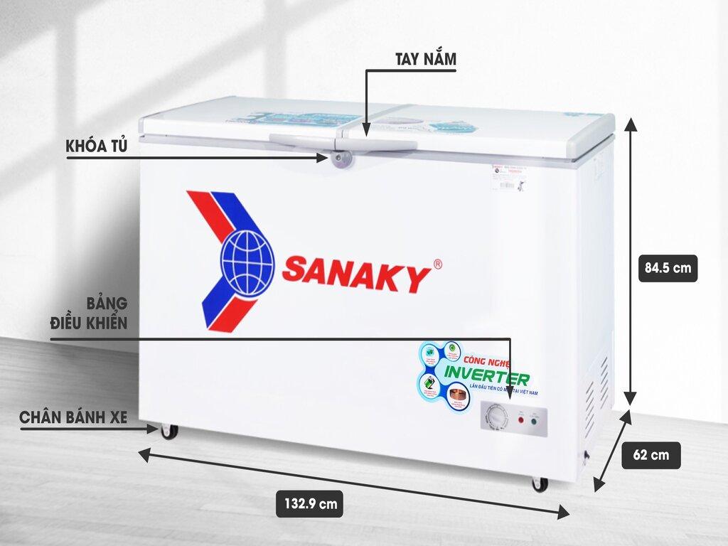 Cách sử dụng tủ đông Sanaky