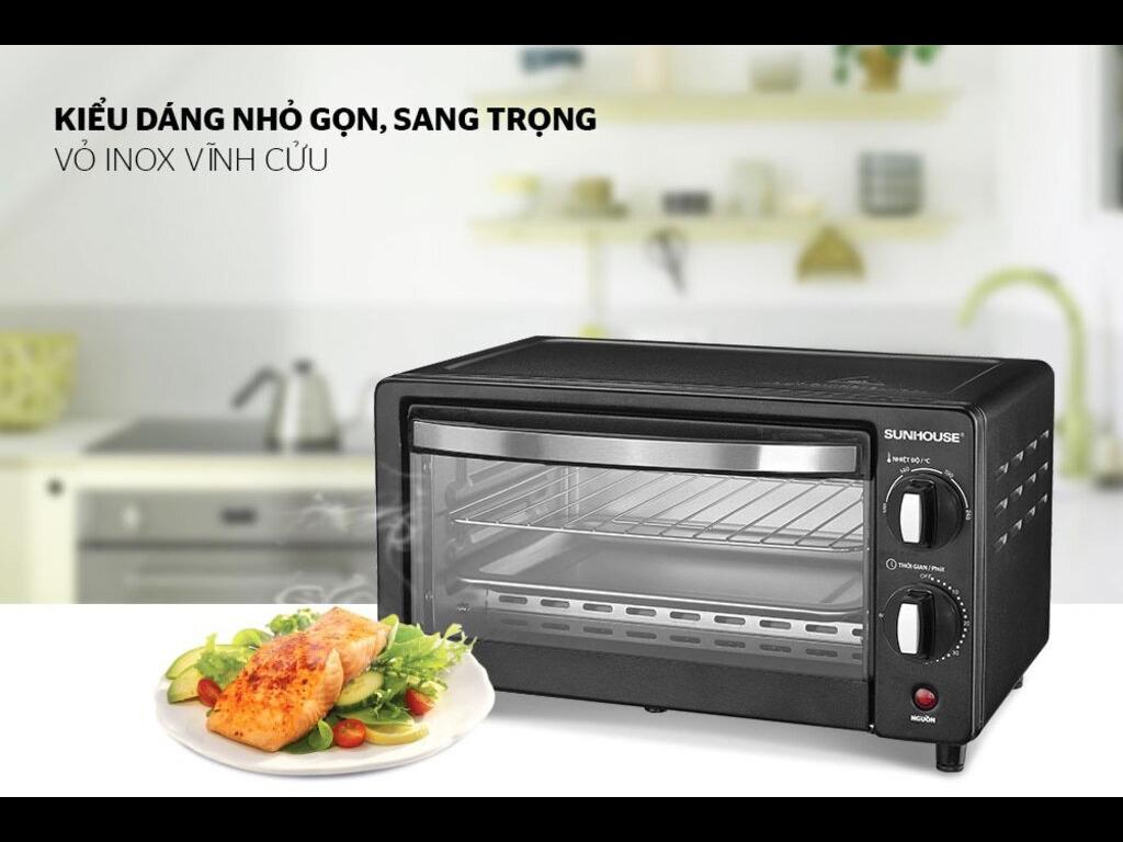 cách sử dụng lò nướng sunhouse