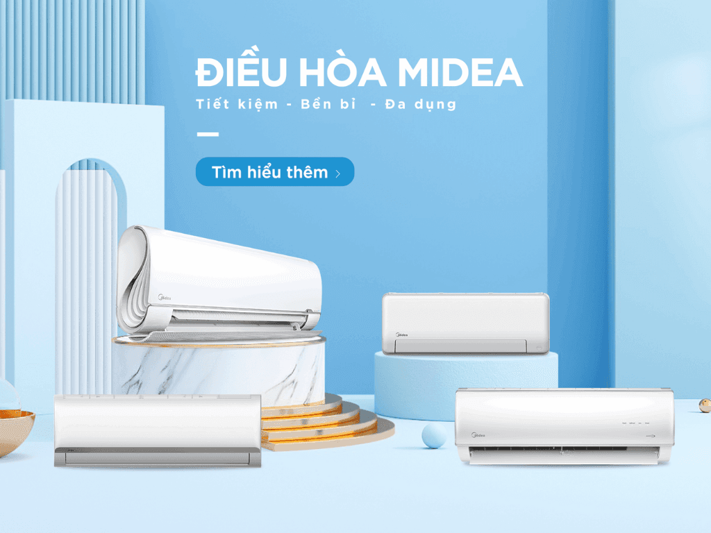 Điều hòa Midea có tốt không? Review cụ thể và chi tiết từ chuyên gia