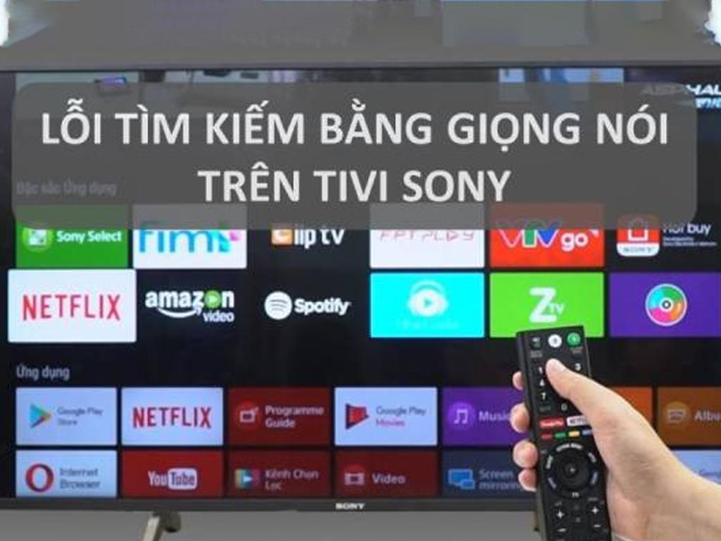 2 Phút sửa ngay lỗi tìm kiếm bằng giọng nói trên tivi sony cùng Htech