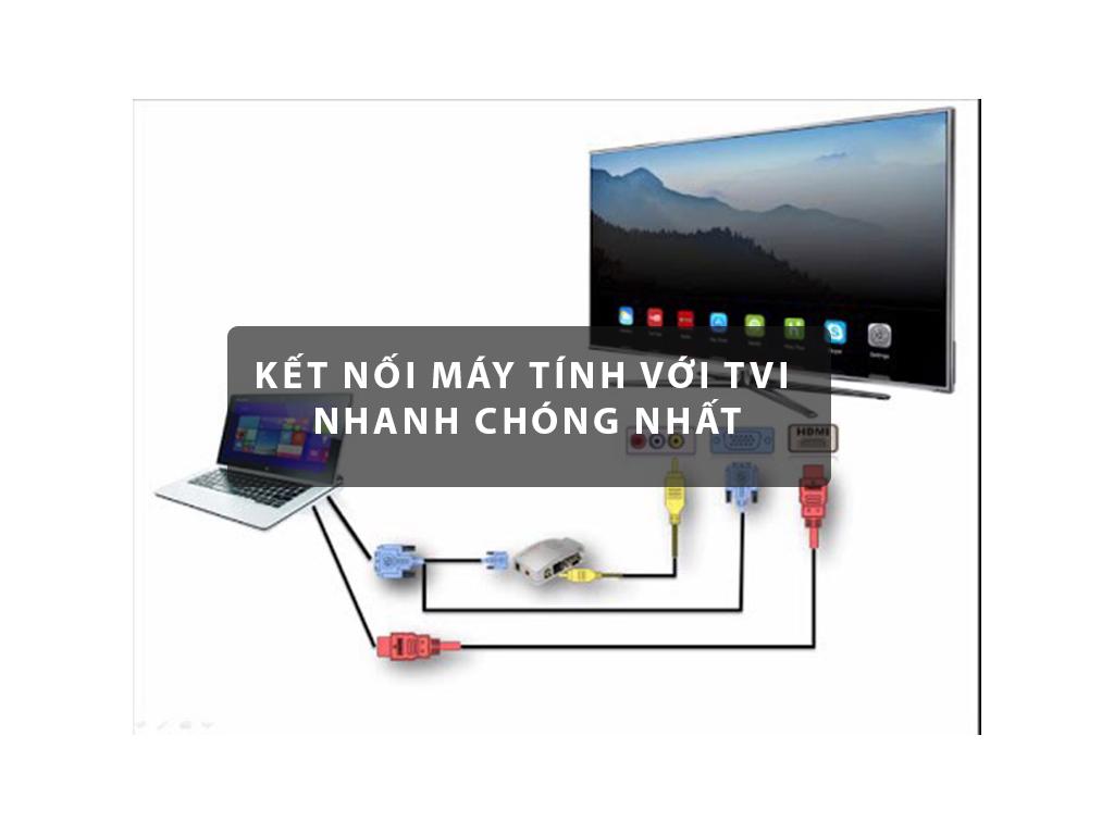 3+ Cách kết nối máy tính với tivi nhanh nhất - đơn giản nhất qua Bluetooth, cổng HDMI