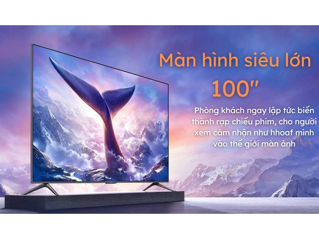 So sánh tivi Coocaa QLED 4K 100 Inch 100A5D và Smart Tivi Sony 4K 100 inch KD-100Z9D