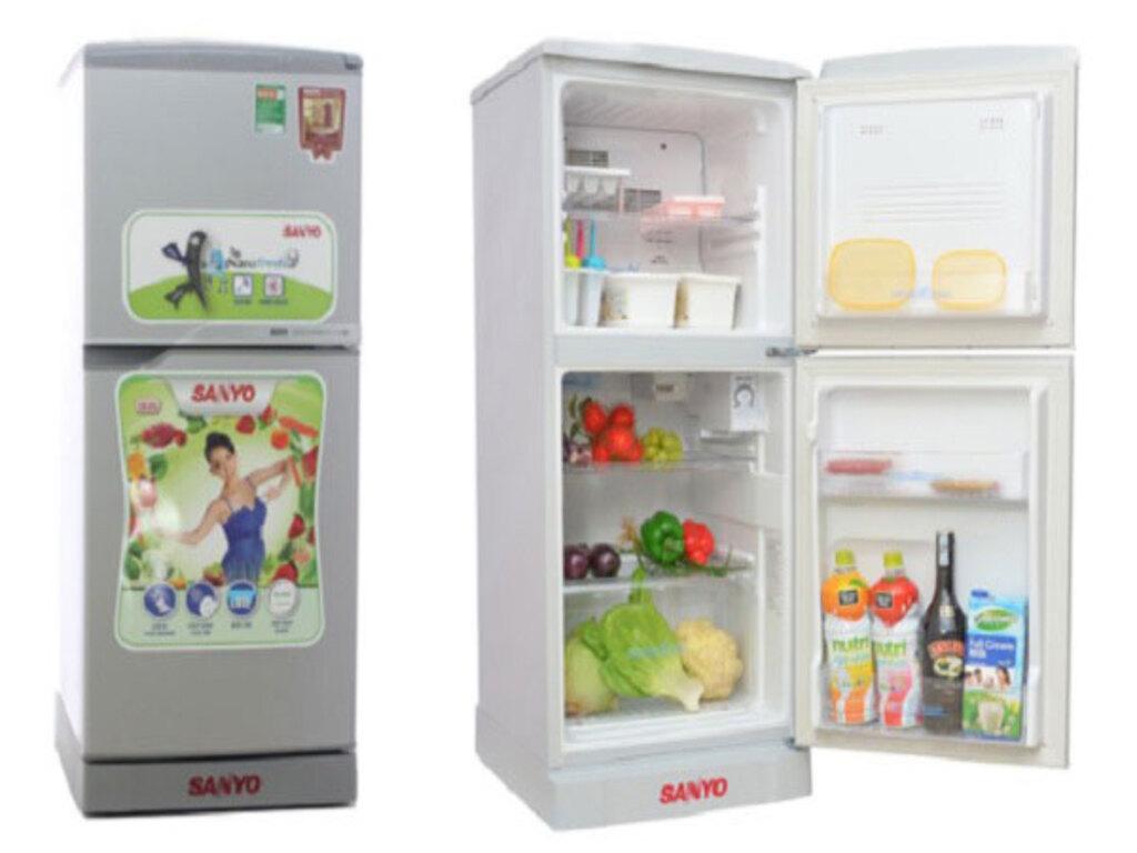 Tủ lạnh sanyo 180l - Tủ lạnh bảo quản thực phẩm ưu việt cho cá nhân