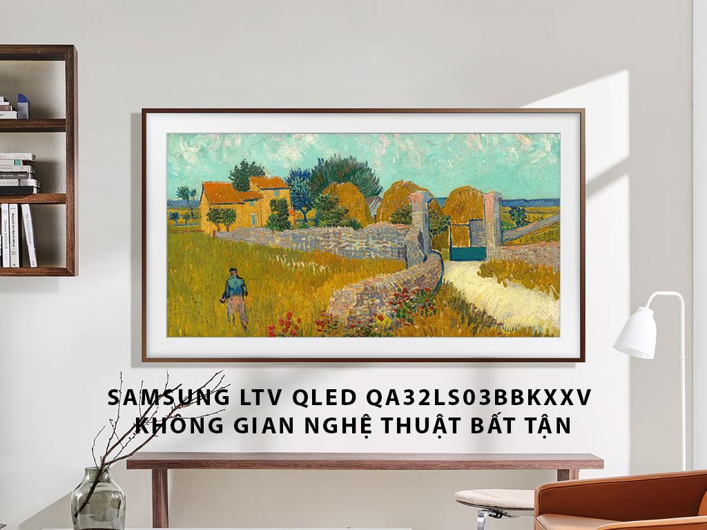 Tivi treo tường 32 inch Samsung LTV QLED QA32LS03BBKXXV không gian nghệ thuật bất tận