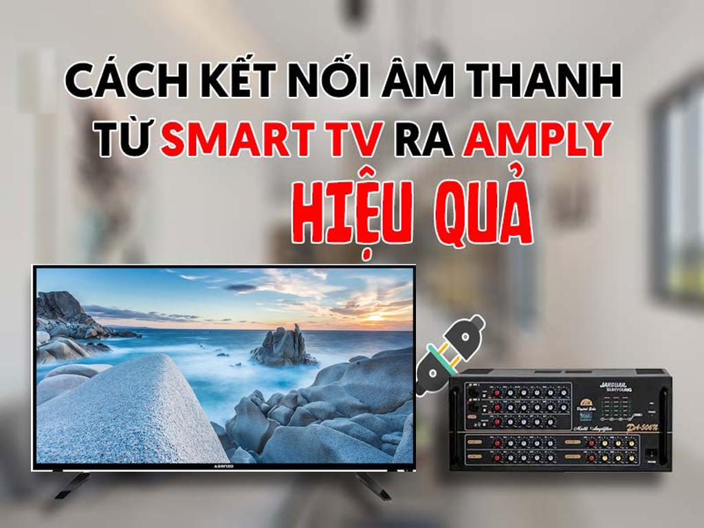 Cách kết nối tivi với Amply để hát karaoke. Hát karaoke có nhất thiết cần Amply