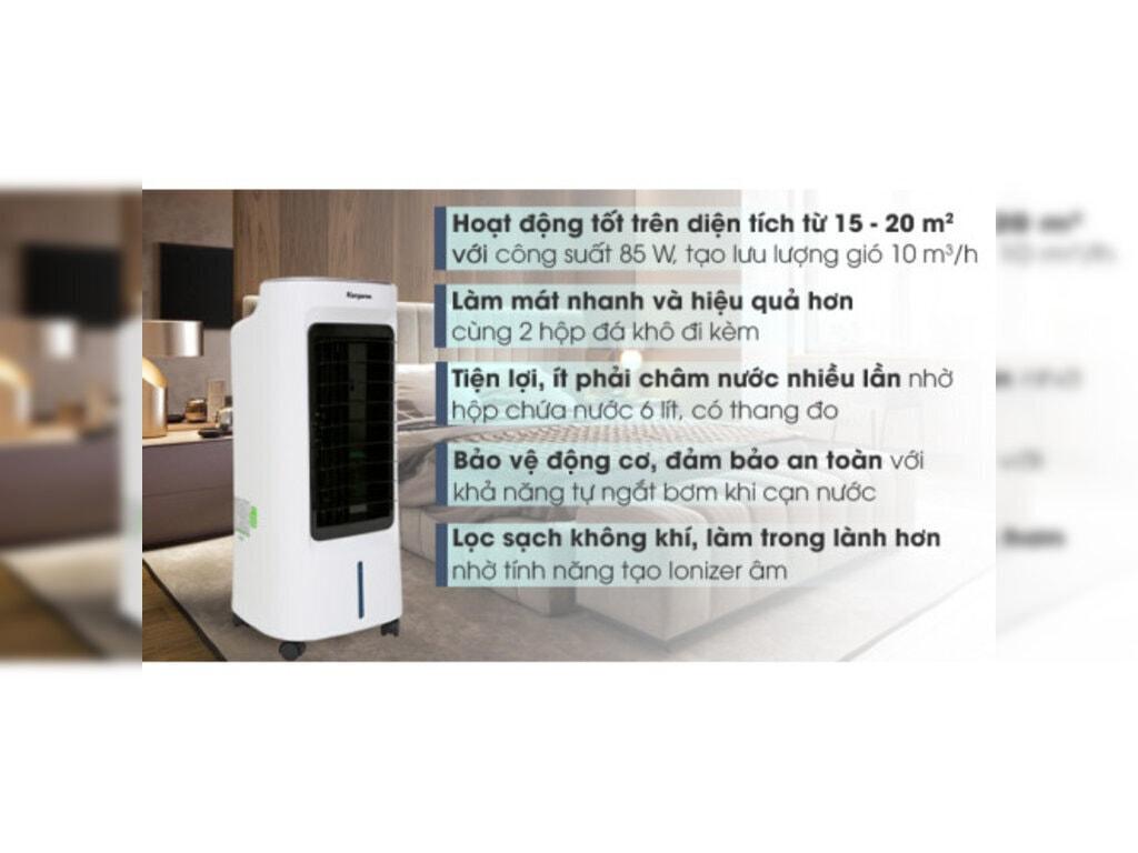 Quạt điều hòa Kangaroo KG50F61 có tốt không? Review chi tiết ưu, nhược điểm