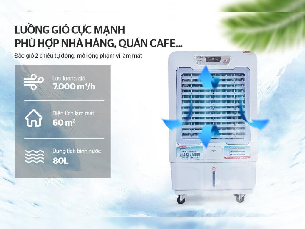 Quạt Hơi Nước Sunhouse Có Tốt Không ? Tính Năng Nổi Bật Và Giá Bán