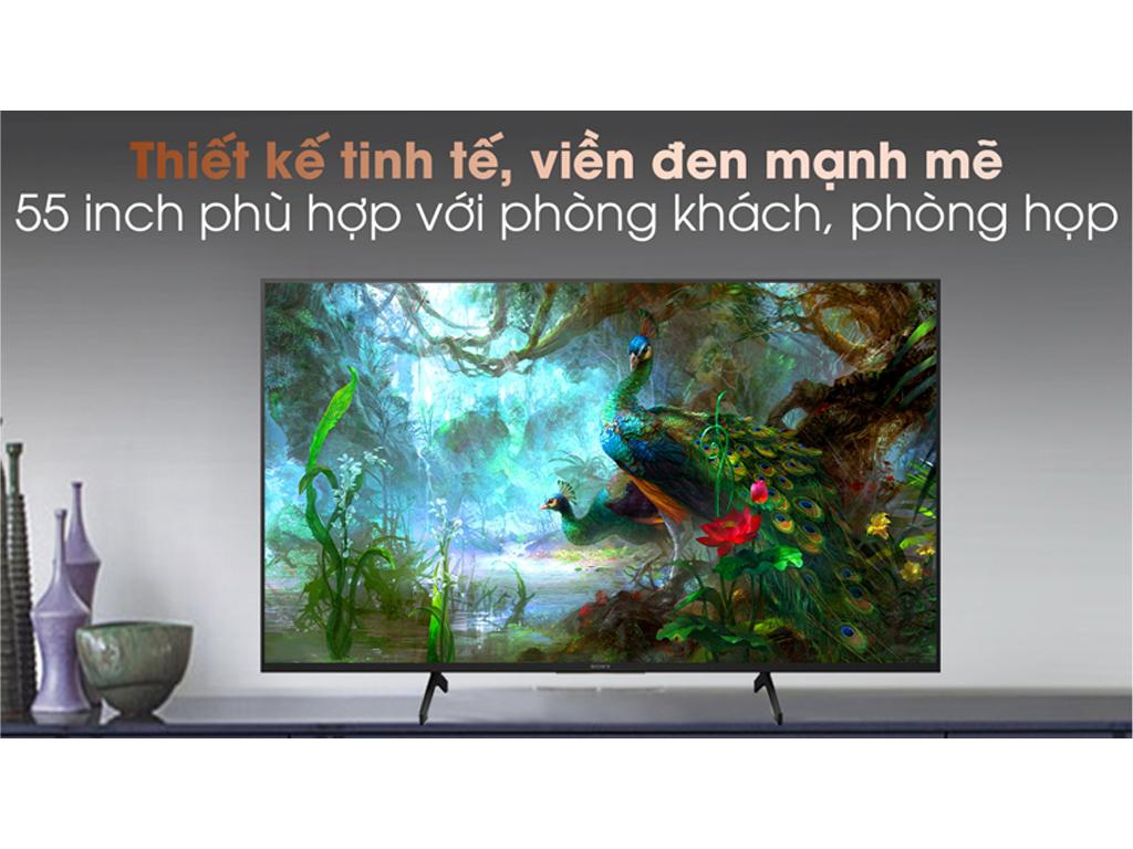 Đánh giá tivi Sony 55 inch KD 55X7500H qua khảo sát trực tiếp người dùng