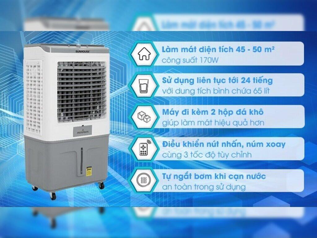 quạt điều hòa Sunhouse SHD7734